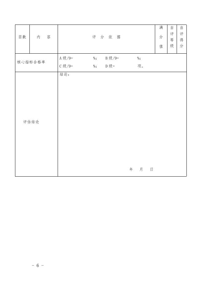 自评报告书（样表）.docx