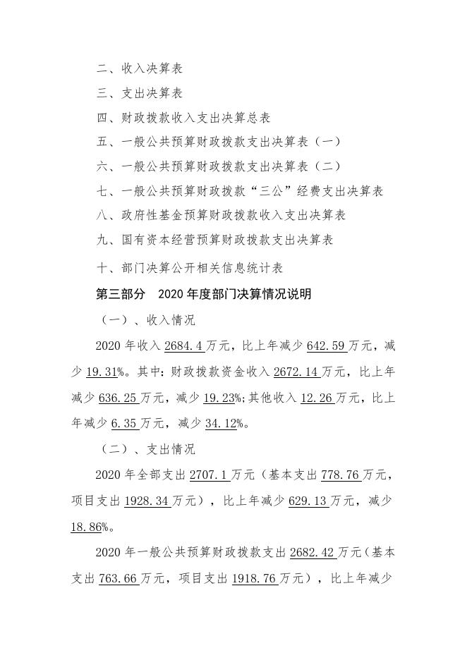 岚县人力资源和社会保障局2020年部门决算公示说明.doc