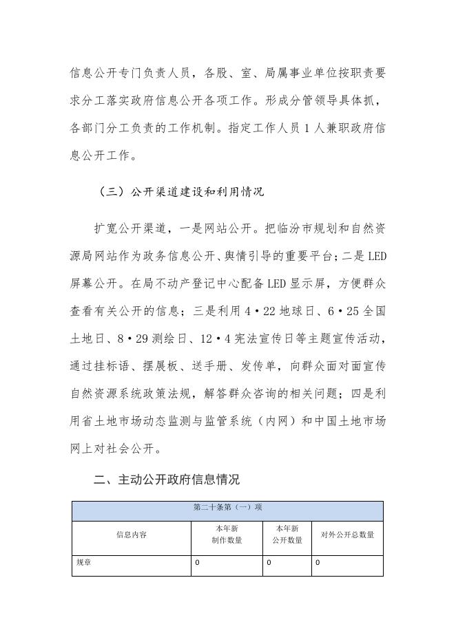 大宁县自然资源局2020年政府信息公开工作年报.pdf