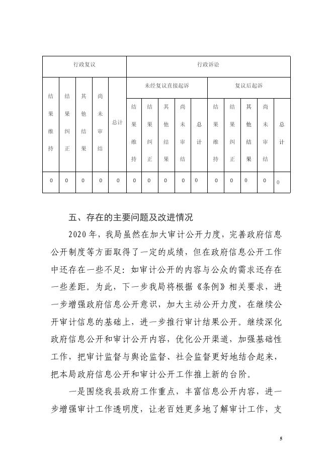 大宁县审计局2020年度信息公开年报.pdf